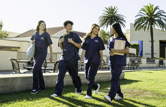 BSN students at the Malibu campus