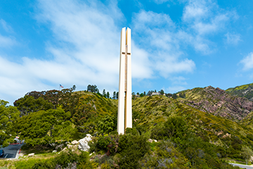 Pepperdine Theme Tower