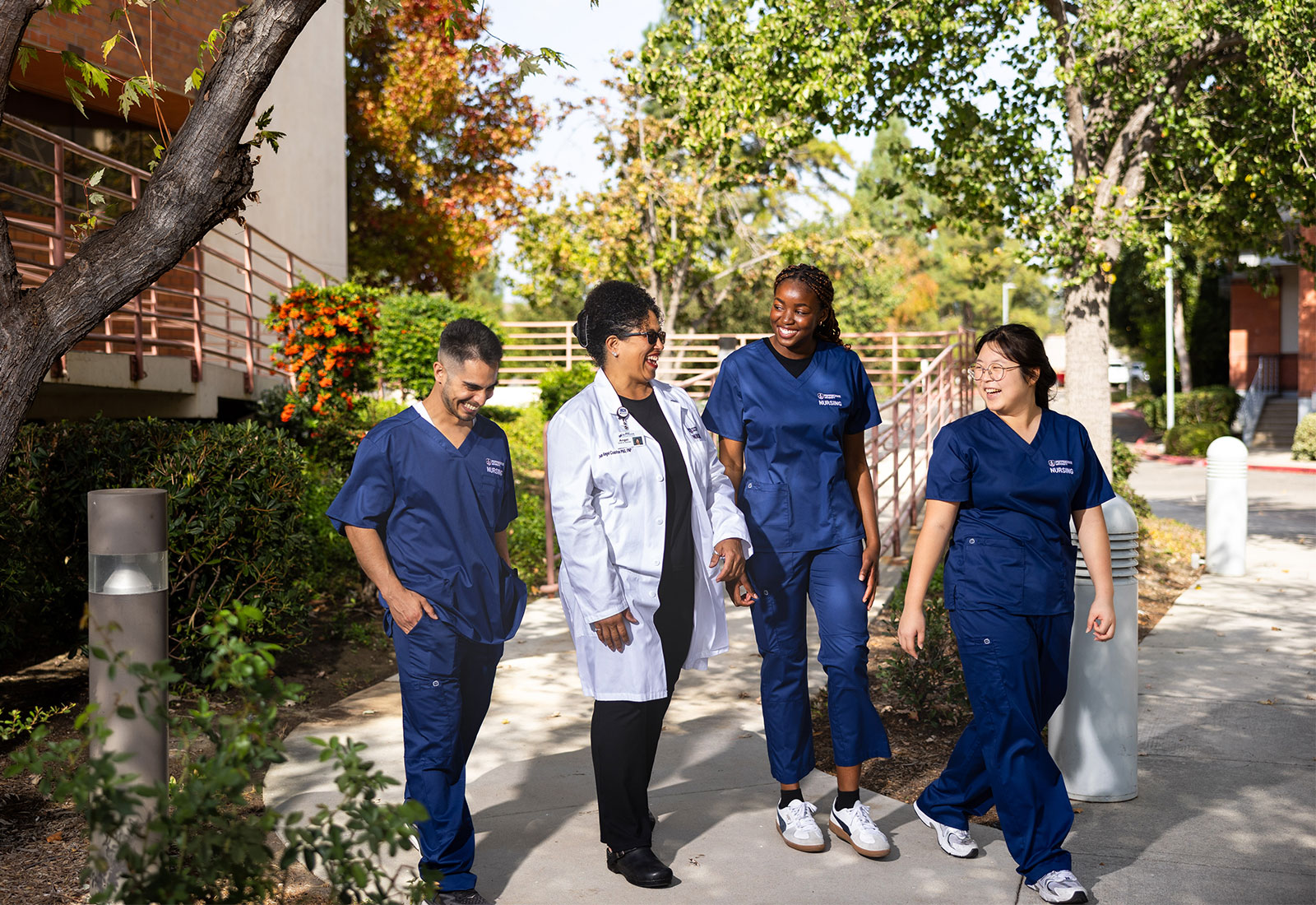 School of Nursing students