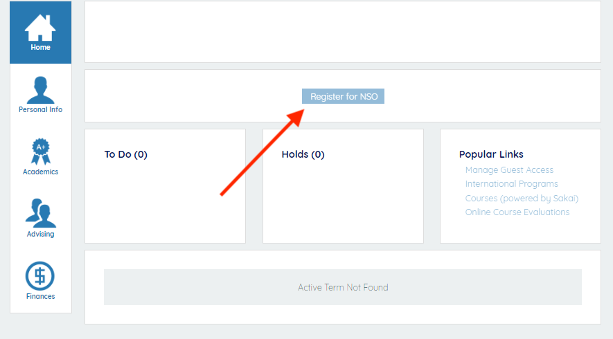 how to register for nso screenshot example